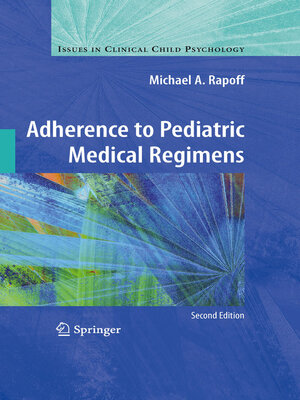 cover image of Adherence to Pediatric Medical Regimens